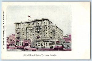 Toronto Ontario Canada Postcard King Edward Hotel Exterior Building 1910 Vintage