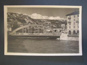TRSAT CROATIA Bridge Old Real Photo Postcard