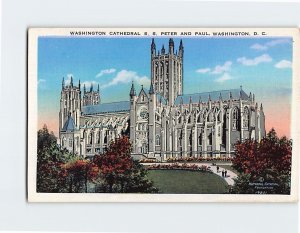 Postcard Washington Cathedral S. S. Peter and Paul Washington DC