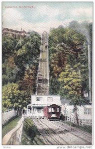 Incline Elevator, Montreal, Quebec, Canada, 1900-1910s