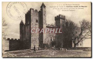 Postcard Old Feudal Chateau Beynac