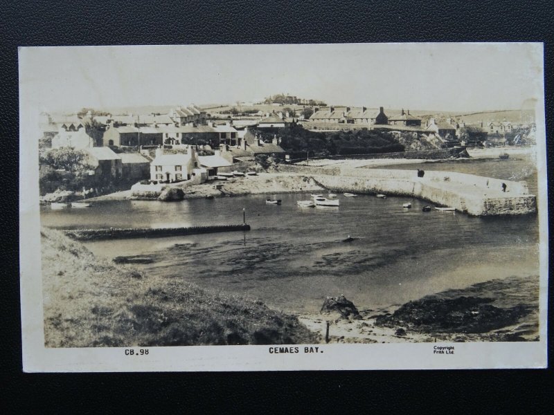 North Wales Angelsey CEMAES BAY c1960s RP Postcard by Frith CB98