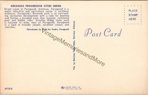 Paragould AR Arkanasas Progressive Cities Series Postcard PC324