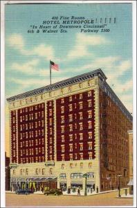 Hotel Metropole, Cincinnati Ohio