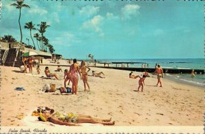 USA Palm Beach Florida Vintage Postcard BS.11