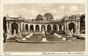 Germany - Berlin, Marchenbrunnen im Friedrichshain (Fountain in Square)