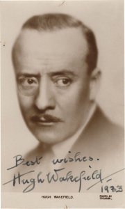 Hugh Wakefield of Blithe Spirit Rex Harrison WW2 Hand Signed Photo