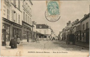 CPA NANGIS Rue de la Poterie (924685)