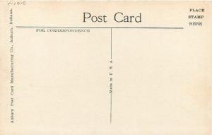 Auburn Postcard C-1910 High School Hicksville Ohio postcard 2777