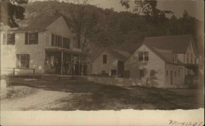 Store Bldg - North Sutton NH Written on Back c1905 Real Photo Postcard