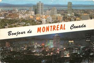 BR4701  view of the business section and skyline of Montreal  Canada