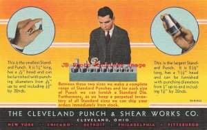 Advertising Linen Postcard, Cleveland Punch & Shear Works Company