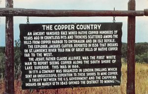 The Story Of The Copper Country - Cooper Country, Michigan MI