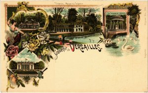 CPA AK LITHO VERSAILLES - Souvenir (987774)