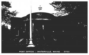 Maine Waterville Post office   RPC