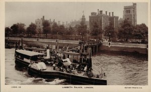 UK Lambeth Palace London RPPC 05.58