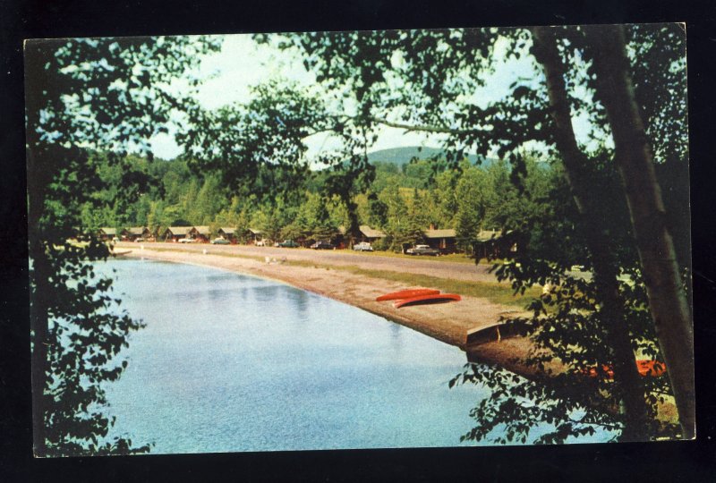 Westmore/Orleans Vermont/VT Postcard, Lake Willoughby, Row Boats/Canoes