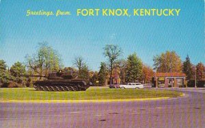 Greetings From Fort Knox Kentucky Main Entrance To Armor Center