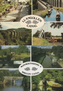 Monmouth Llangollen Welsh Canal 2x Postcard s