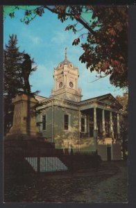 NC MORGANTON Burke County Court House Color Photo by Webb's Studio ~ Chrome