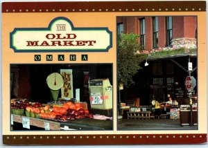 Postcard - The Old Market - Omaha, Nebraska