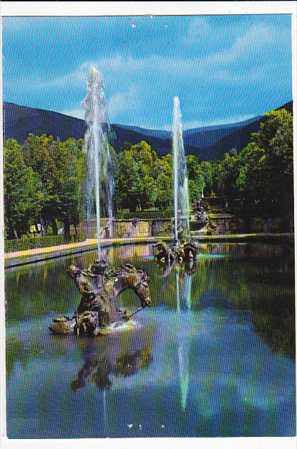 Spain La Granja De San Ildefonso The Fountain The Horse Racing