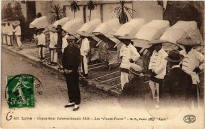 CPA AK LYON - EXPO Internationale 1914 - Les Pouss pouss (470405)