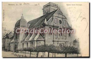 Postcard Vesoul Old Church of Saint George