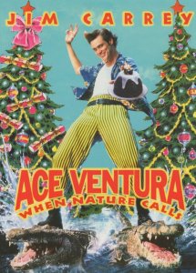 Film Advertising Postcard - Ace Ventura When Nature Calls - Jim Carrey  RR8544