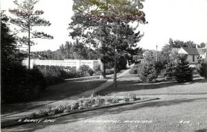 RPPC Postcard Bridge & Beauty Spot, Grand Rapids MN Itasca Co. LL Cook B-50