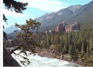 The Banff Springs Hotel Alberta Canada Postcard