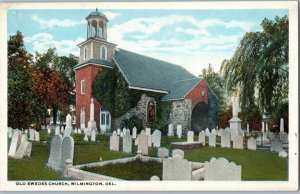 Old Swedes Church Wilmington Delaware Postcard