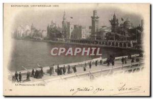 Old Postcard Paris Universal Exhibition of 1900 The Gateway of & # 39Alma