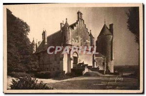 Postcard Old La Douce France Chateaux of the Loire Chateau de Loches Le Roi d...