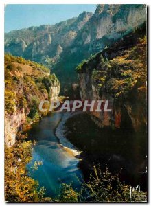 Postcard Modern Colors and Light of France Gorges du Tarn (Lozere) Tarn to De...