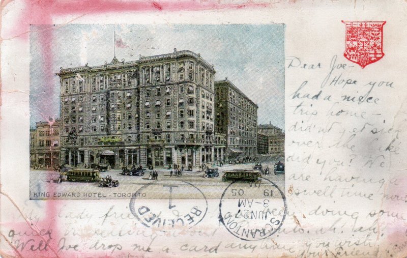 12317 King Edward Hotel, Toronto, Ontario 1905