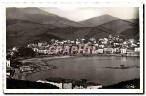 Banyuls sur Mer Old Postcard General view