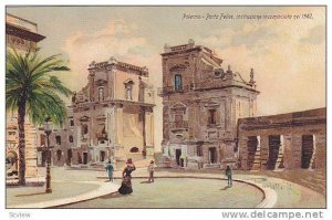 AS, Porta Felice, Costruzione Incominciata Nel 1582, Palermo (Sicily), Italy,...