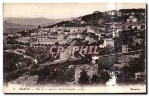 Old Postcard Grasse View the Saint Francois