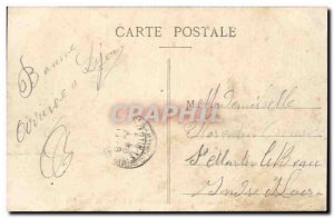 Old Postcard Lyon Entrance of the park Tete d & # 39or and Rhone children mon...