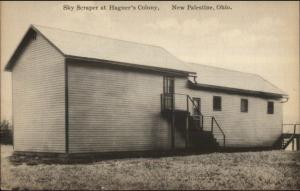 New Palestine OH Hagner's Colony Sky Scraper c1920s Postcard