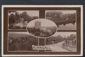 Yorkshire Postcard - Views of Burnsall    T6647