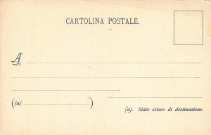 Italy Stamps on Early Postcard, Unused, Published by Ottmar Zieher