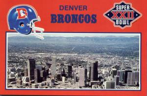 Denver Broncos Super Bowl XXII - Denver CO, Colorado