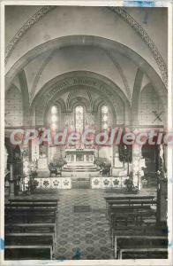 Postcard Old St. Anthony High Buttes of Interior of the Church