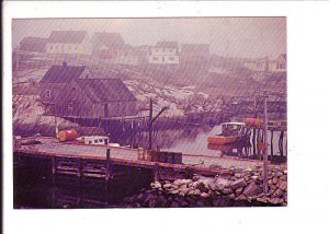 Peggy's Cove, Mystery Fog, Nova Scotia, Canada,