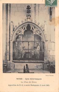 BF8060 poitiers eglise sainte radegonde le pas de dieu france      France