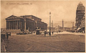 uk51013 st georges hall liverpool real photo uk