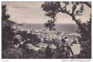 Panorama, Alassio (Savona), Liguria, Italy, 1900-1910s