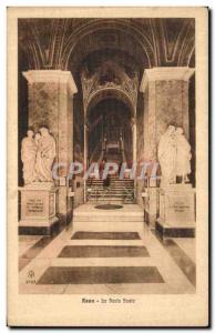 VINTAGE POSTCARD Roma Sancta La Scala